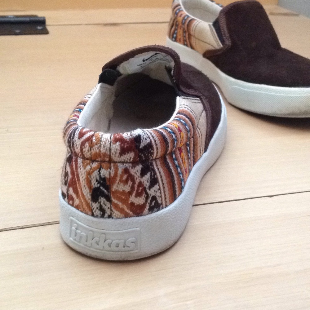 Once worn Inkka Slip Ons - Picture 2 of 3